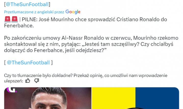 HIT! Cristiano Ronaldo może WRÓCIĆ do Europy i zagrać w...